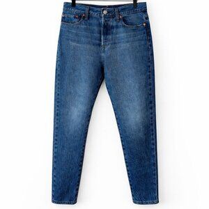 Levi’s Wedgie Fit Jeans Women’s 29 High Rise Straight Leg Blue Denim